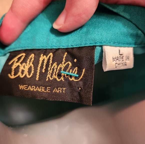 Bob Mackie Clover Blouse - Picture 4 of 5